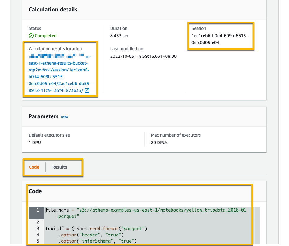 Review code and results of a calculation