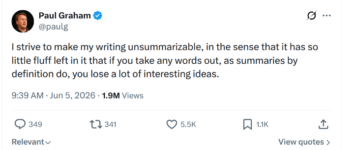 paul graham tweet